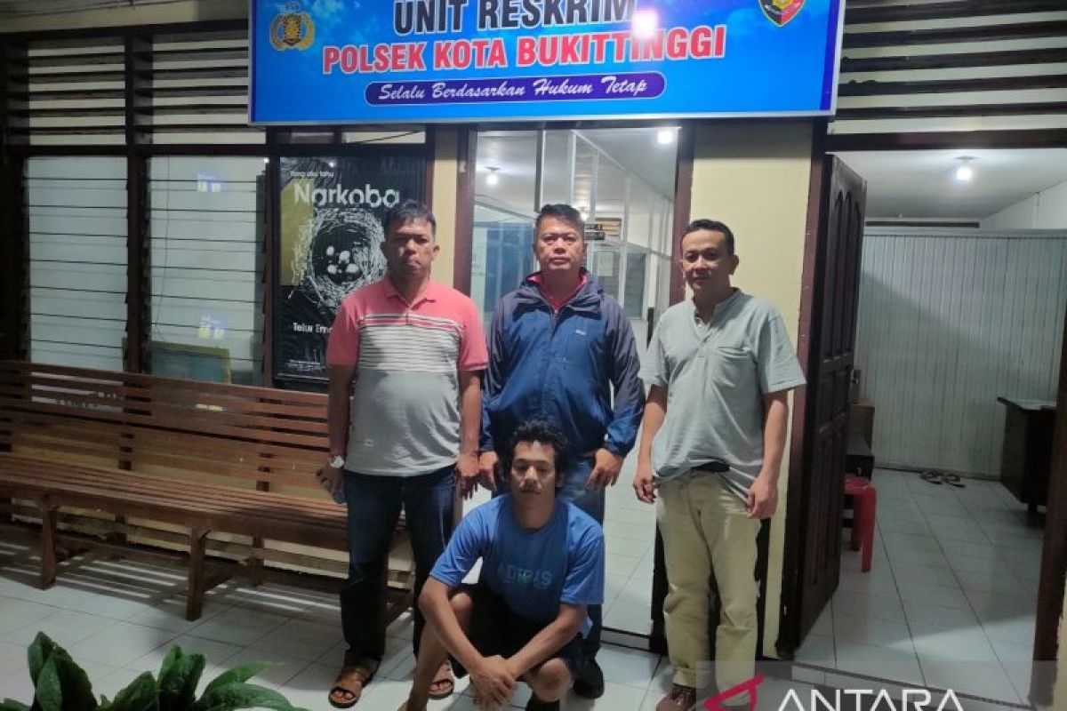 Polisi tangkap "Si Kancil" pencuri uang puluhan juta di Bukittinggi