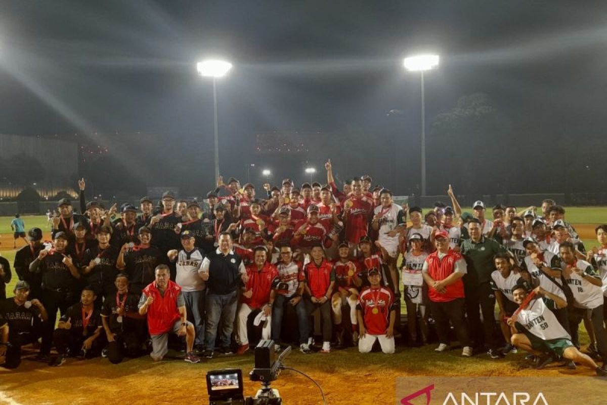 DKI Jakarta jadi juara Pra-PON Baseball 2023