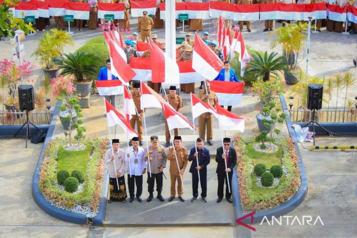 Banda Aceh canangkan gerakan 10 juta bendera sambut HUT ke 78 RI