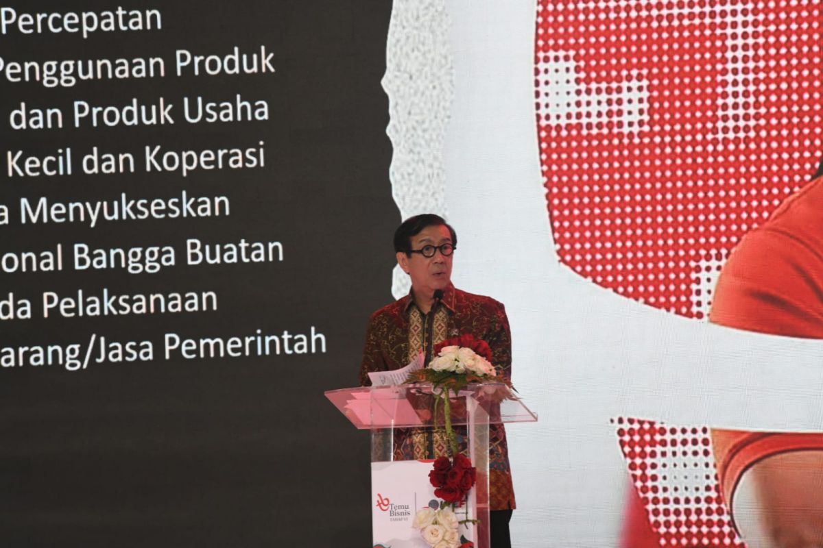 Yasonna Laoly: Pemerintah komitmen dukung produk dalam negeri