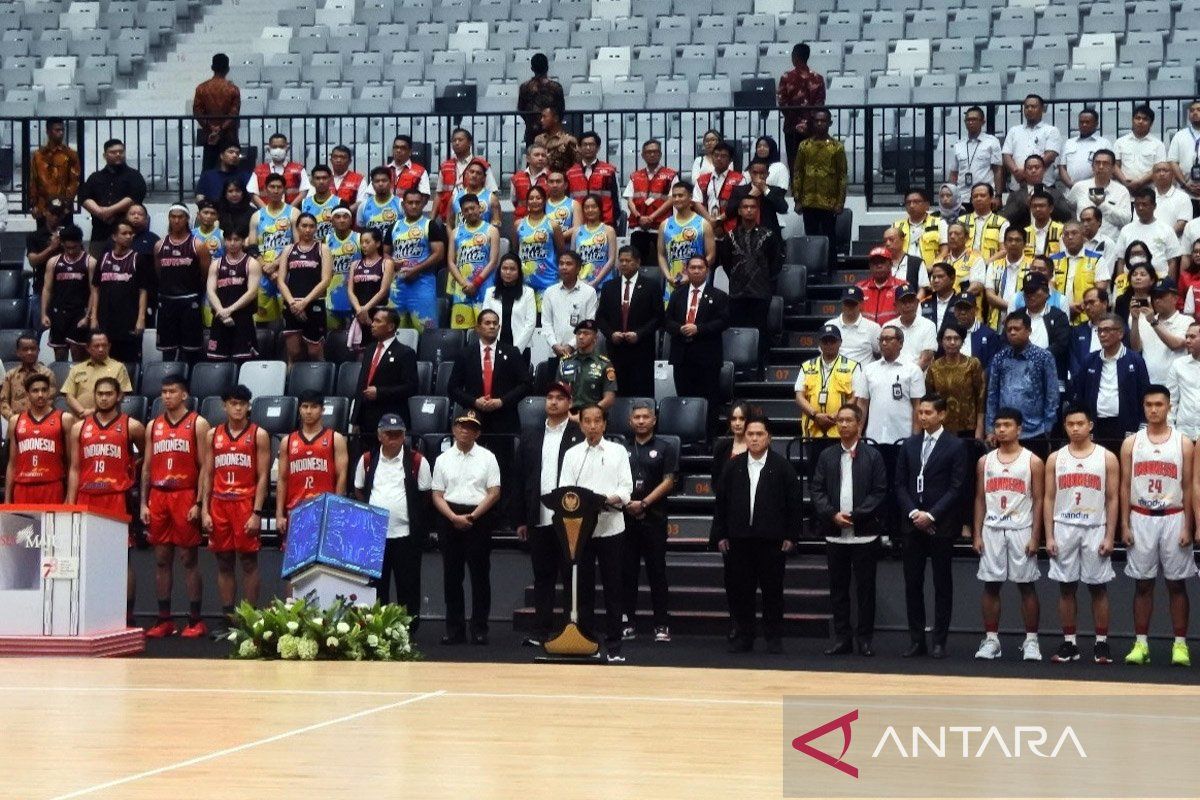 Jokowi resmikan Indonesia Arena di GBK Senayan