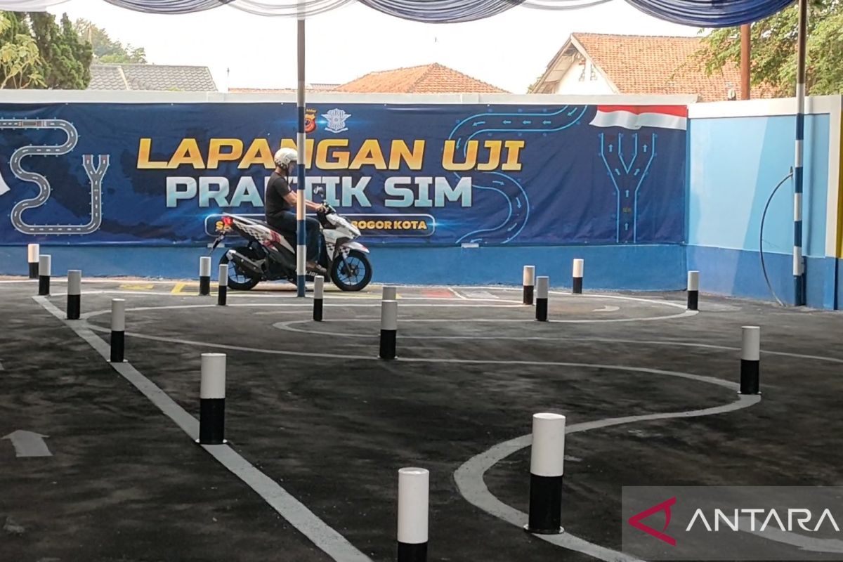 Polresta Bogor luncurkan lintasan uji praktek SIM baru yang lebih mudah