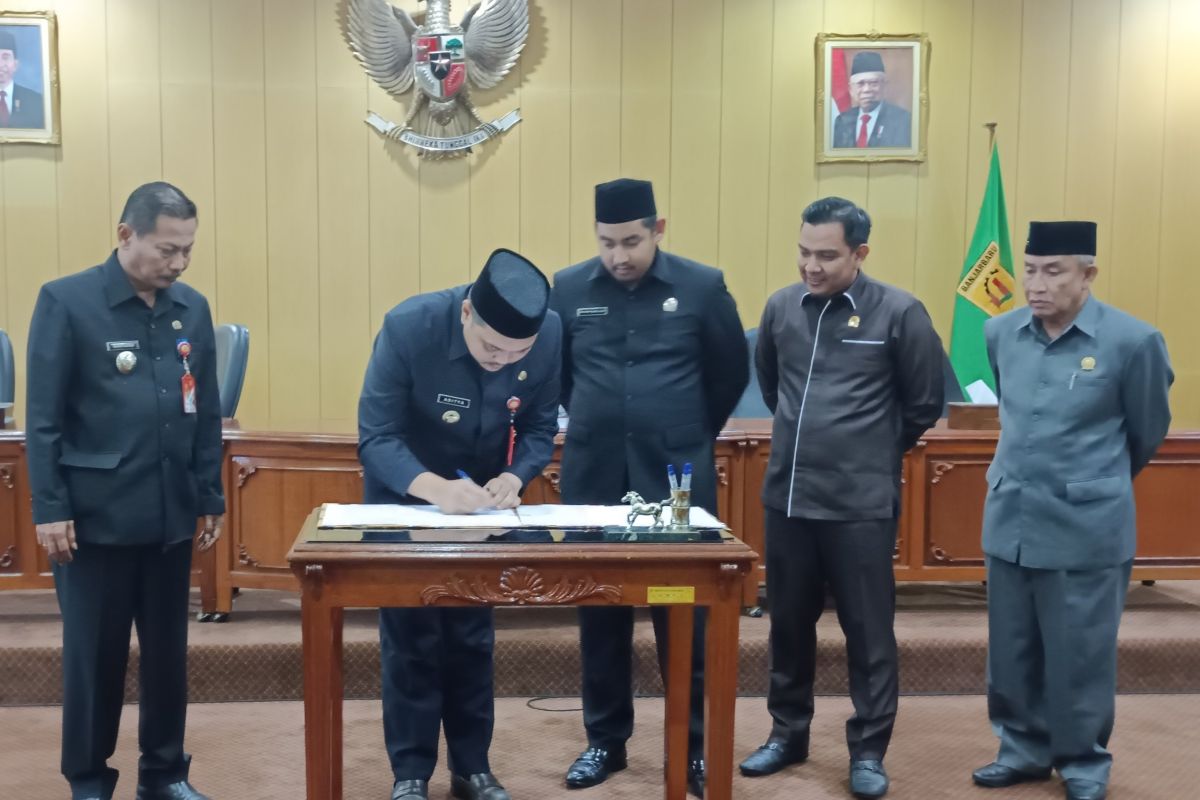 DPRD Banjarbaru sahkan Perda Ketahanan Pangan, Pertanian dan Perikanan