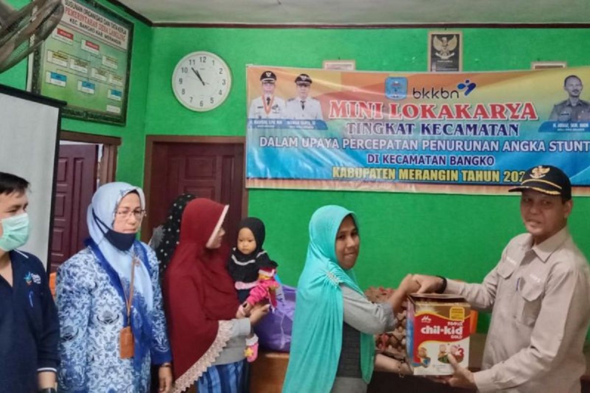 Wakil Bupati Merangin buka sosialisasi mengenai regulasi stunting