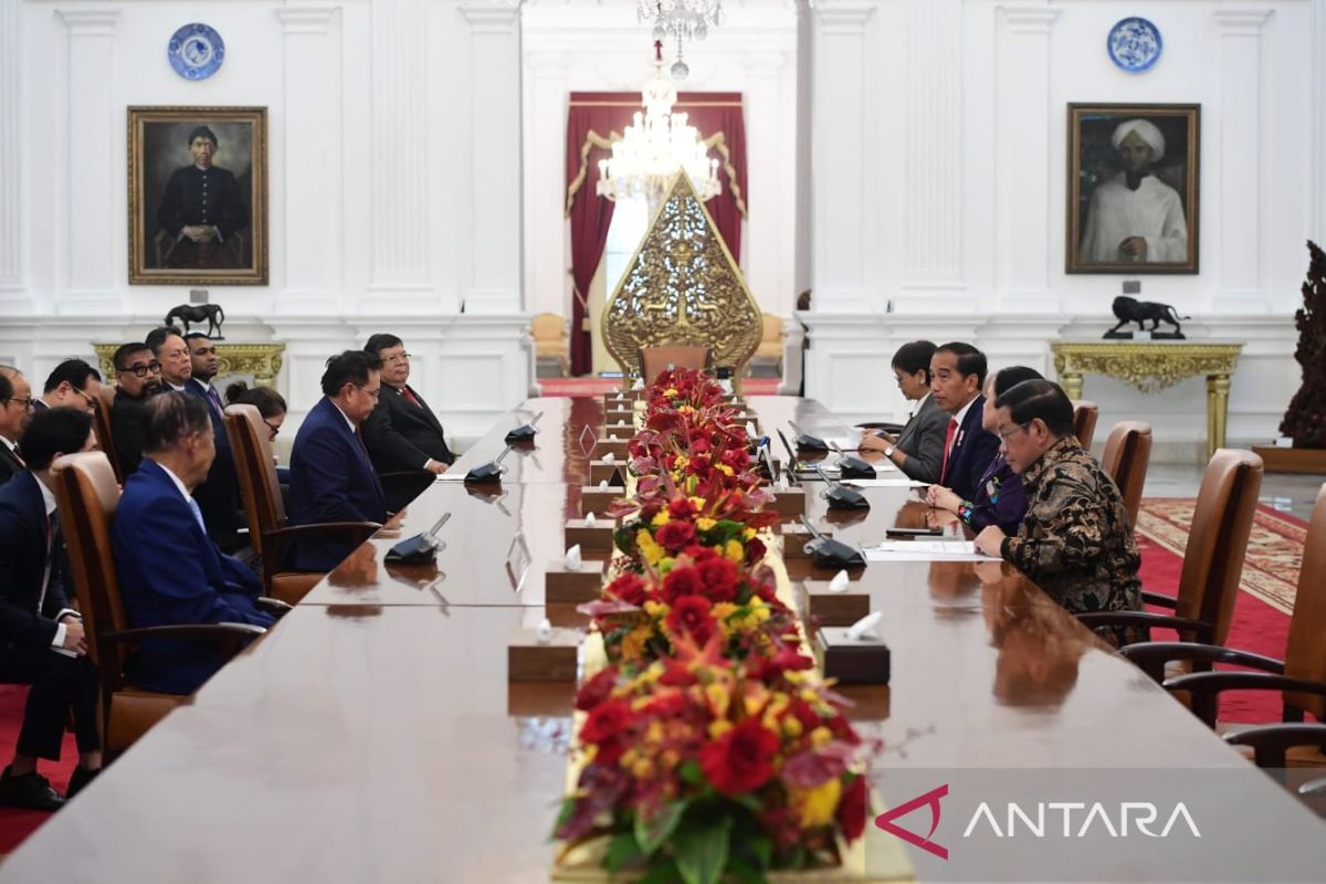 Jokowi terima kunjungan Ketua Parlemen Thailand, Malaysia, dan Laos