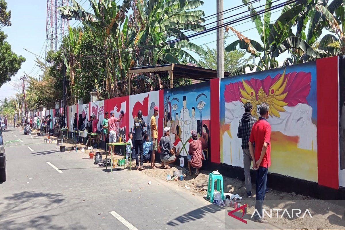Lomba bikin mural digelar di Boyolali untuk sambut  HUT RI