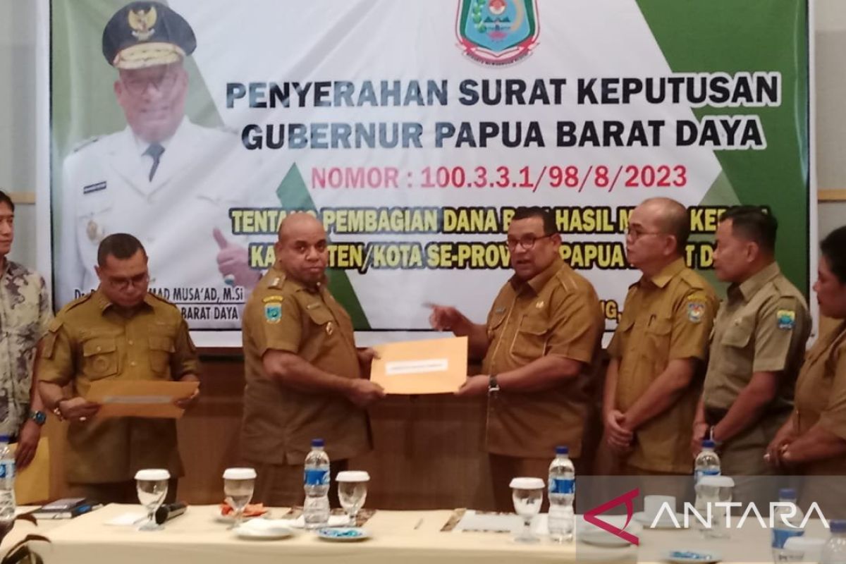 Enam kabupaten/kota di PBD terima DBH Migas triwulan III