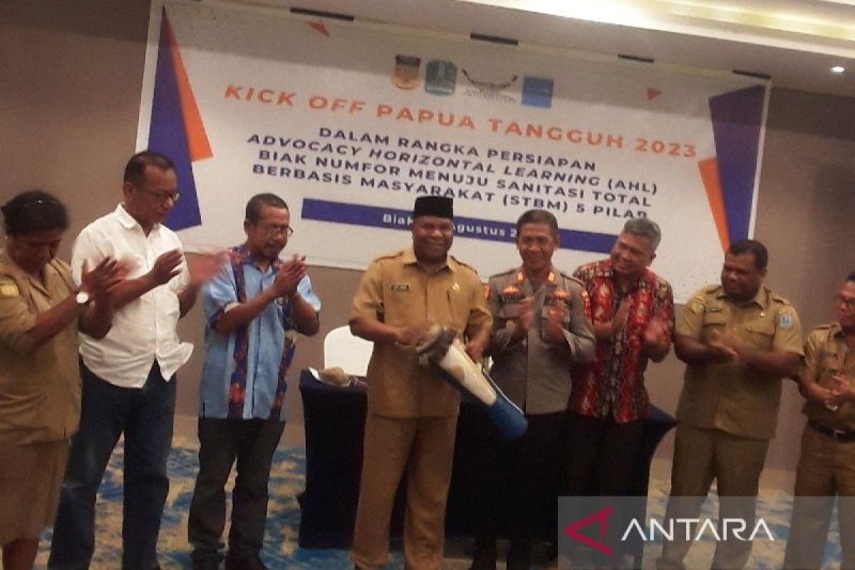 Pemkab Biak Numfor jadi pelopor Papua tangguh STBM lima pilar