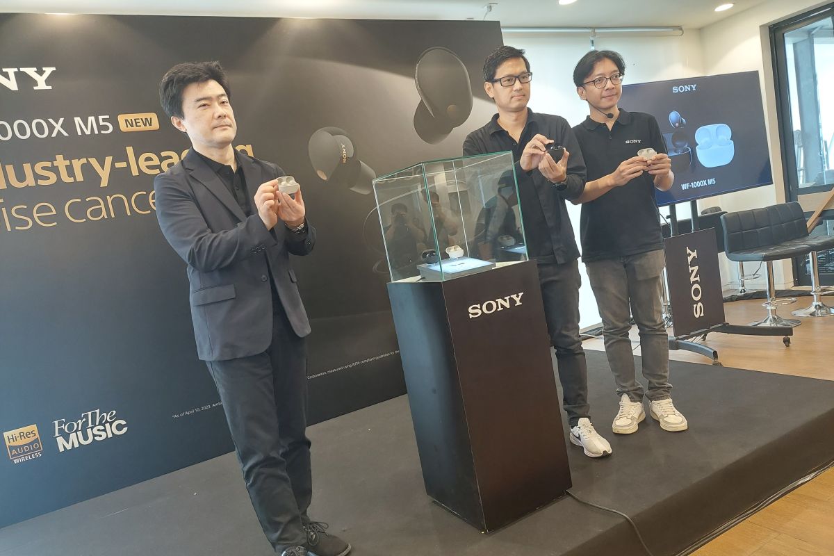 Sony perkenalkan TWS Earbuds WF-1000XM5 terbaru