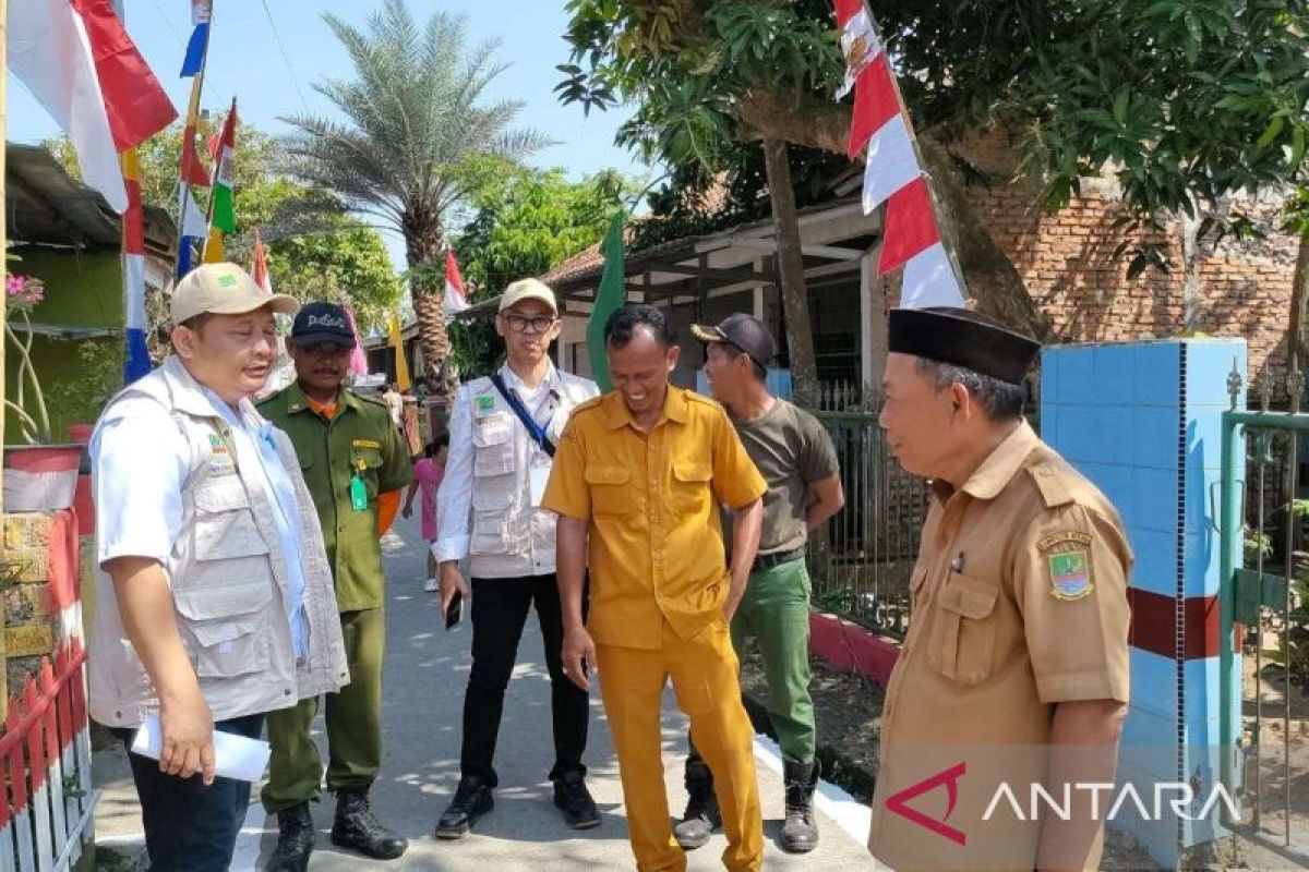Tim penilai lomba kampung bersih Bekasi kunjungi desa peserta lakukan penjurian