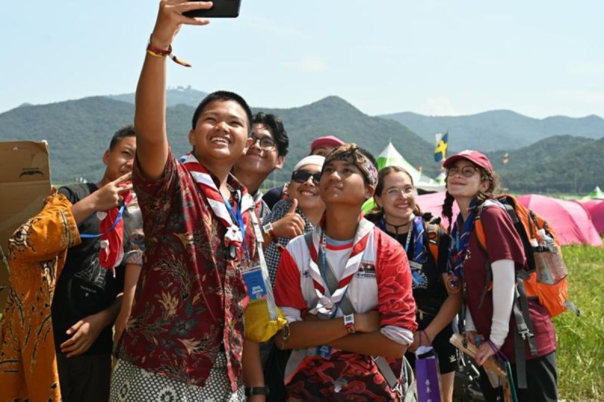 Kontingen Pramuka Indonesia di jambore dunia Korea Selatan dalam keadaan aman
