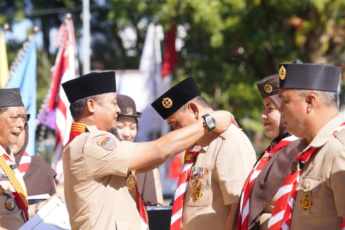 Pemprov Sulsel memperingati Hari Pramuka ke 62