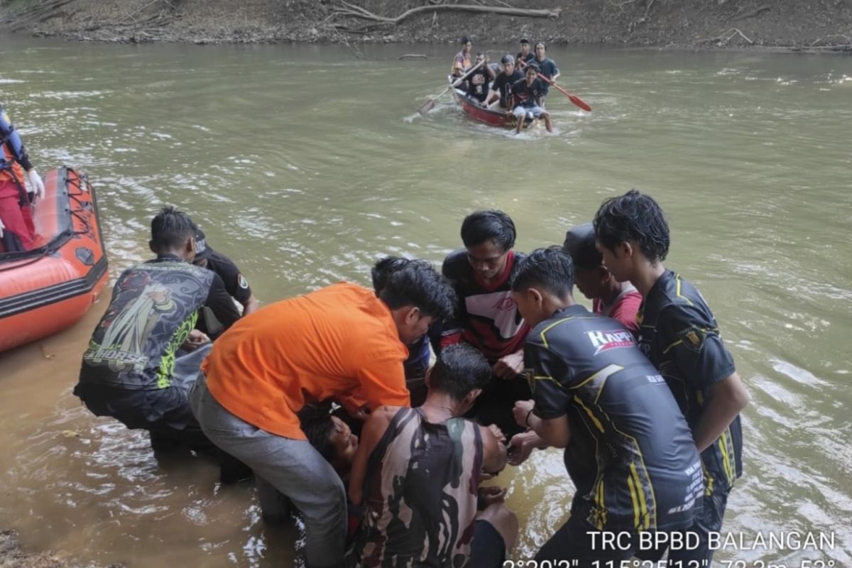 Bocah tenggelam di sungai Balangan ditemukan meninggal dunia