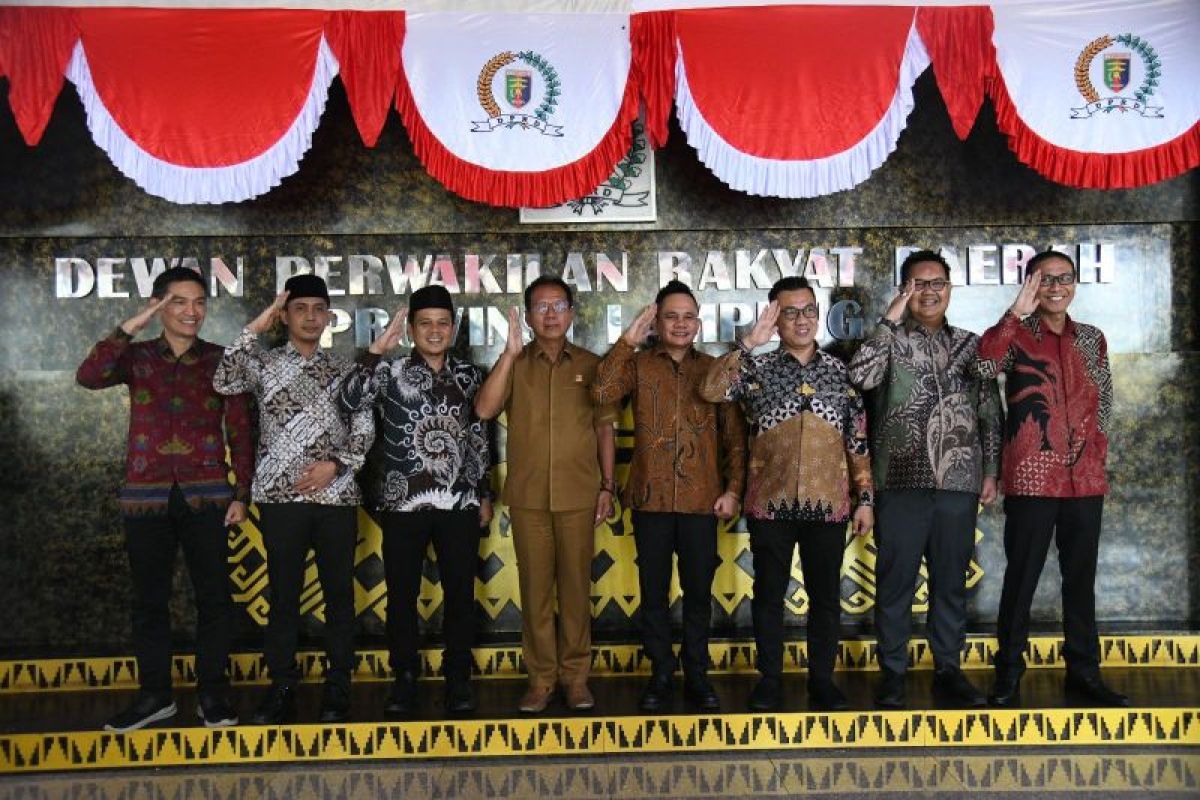 Ketua DPRD Lampung terima kunjungan jajaran Bawaslu Lampung