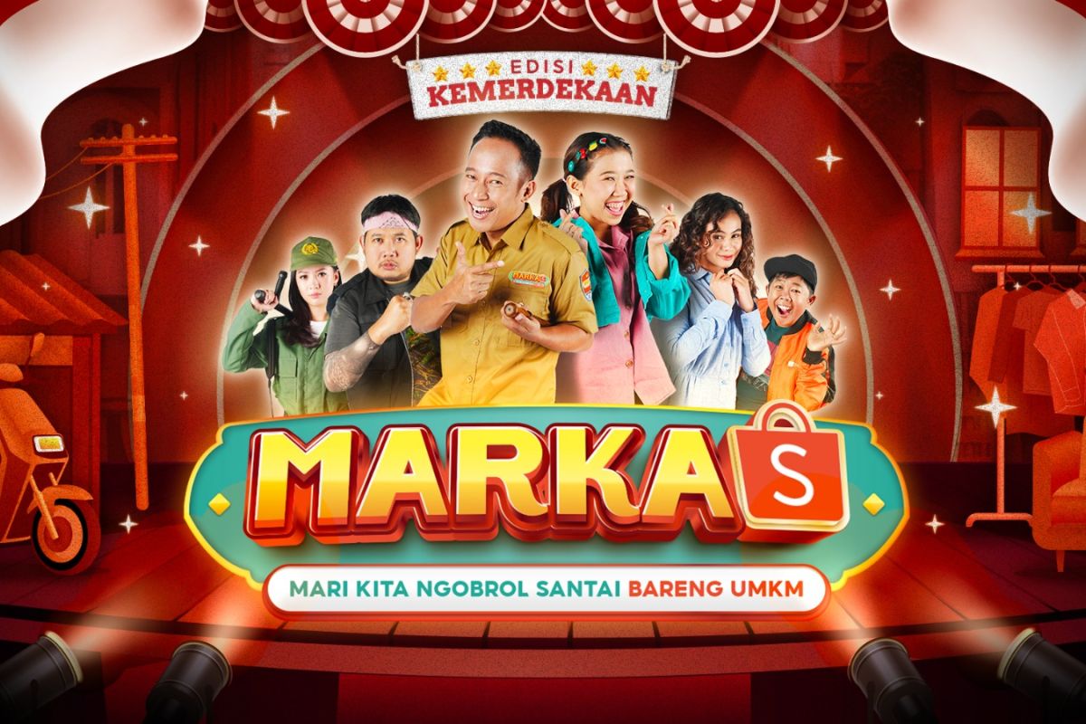 Shopee kembali hadirkan MARKAS Edisi Kemerdekaan di Shopee Live