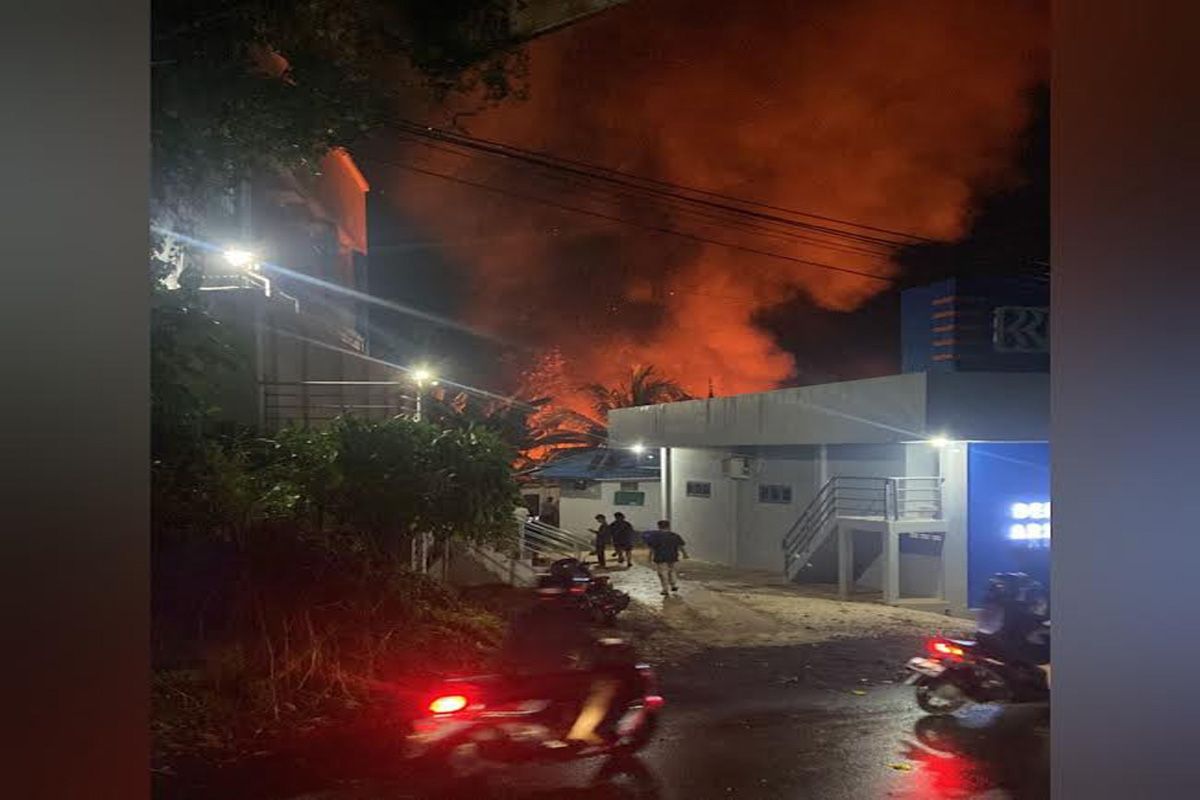 Dua kebakaran terjadi di Muara Teweh dalam semalam