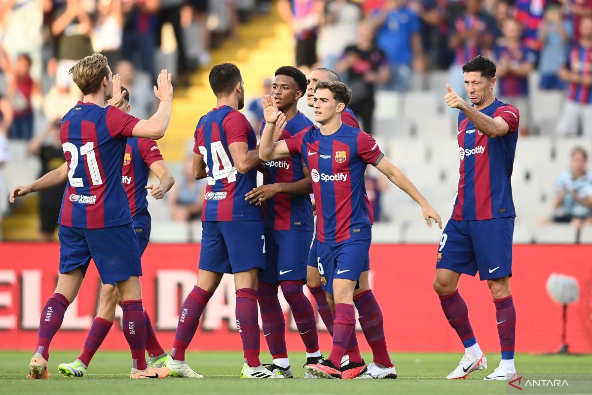 Barcelona pesta gol ke Antwerp di Grup H Liga Champions