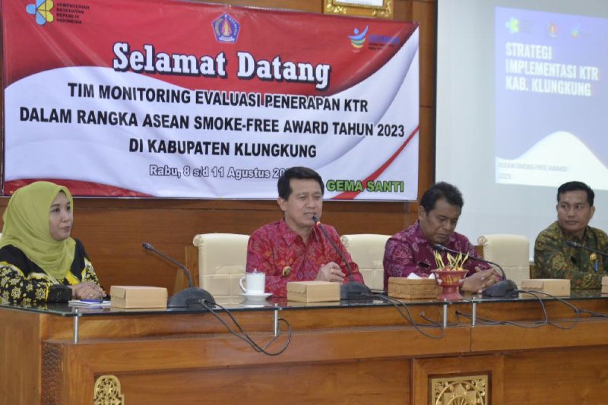 Klungkung masuk nominasi ASEAN smoke-free award 2023