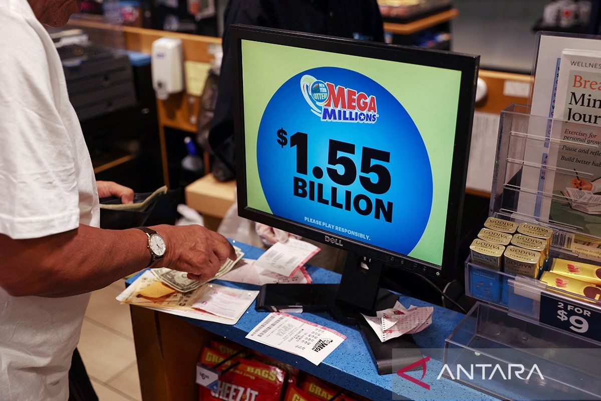 Pemasang lotre di Florida menang jackpot senilai Rp24 triliun