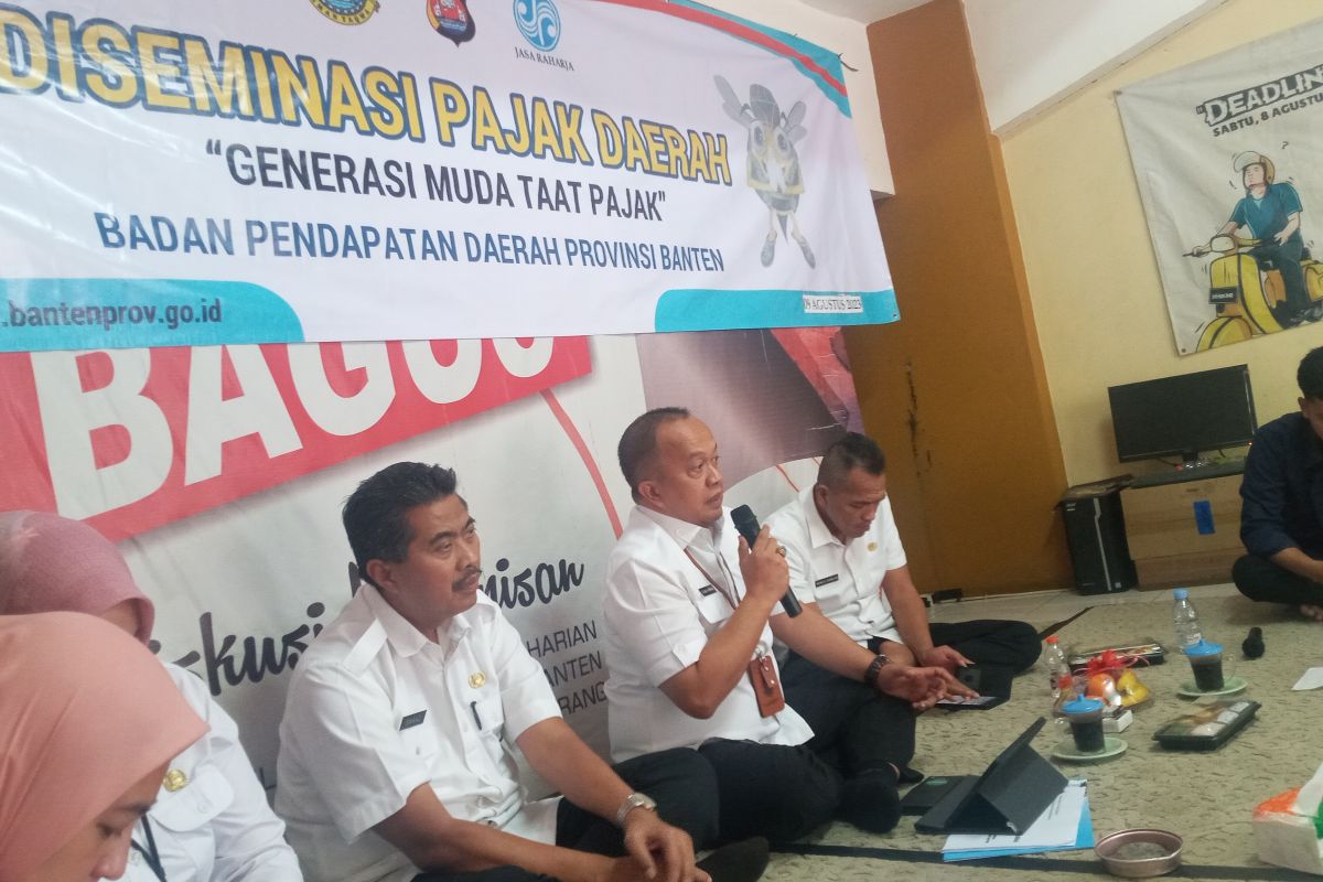 Realisasi pendapatan asli daerah Banten capai 56,54 persen