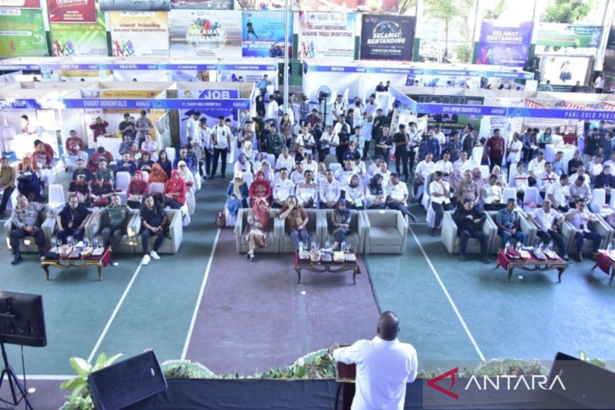 Angka pencari kerja di Gorontalo capai 3.047 orang pada Pekan Job Fair