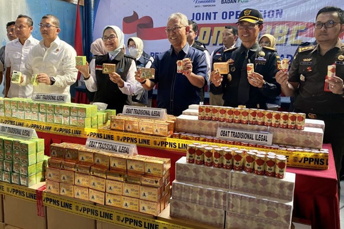 BPOM tegah ekspor obat tradisional ilegal seberat 5 ton ke Uzbekistan