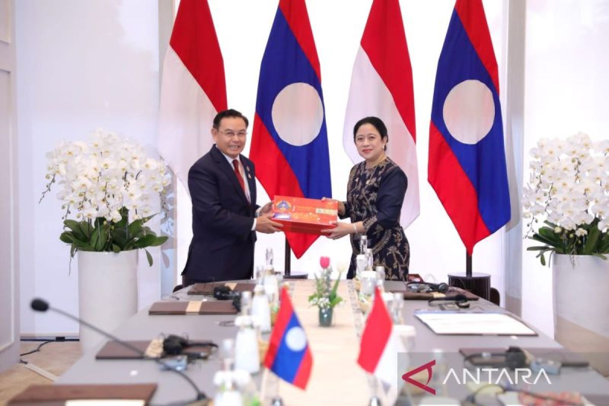 Puan: Parlemen Indonesia-Laos kerja sama atasi kejahatan transnasional