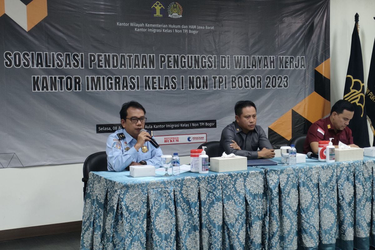 Imigrasi Bogor ungkap manfaat aplikasi pendataan pengungsi dan pencari suaka