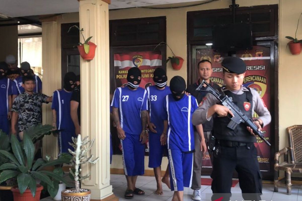 Polres Sukabumi Kota tangkap puluhan bandar dan kurir narkoba selama 10 hari