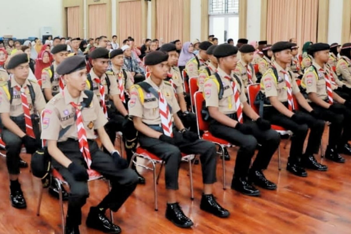 Bupati Simalungun berangkatkan Kontingen Pramuka ke Raimuna Nasional Cibubur