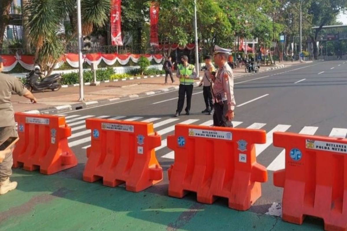 Polres Metro Jakpus siapkan 1.100 personel amankan demo buruh di Jakarta Pusat