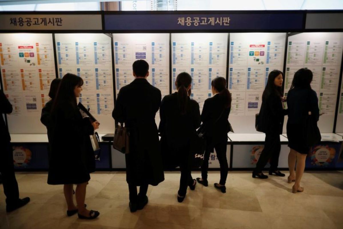 Tingkat pengangguran Korea Selatan naik ke level tertinggi enam bulan