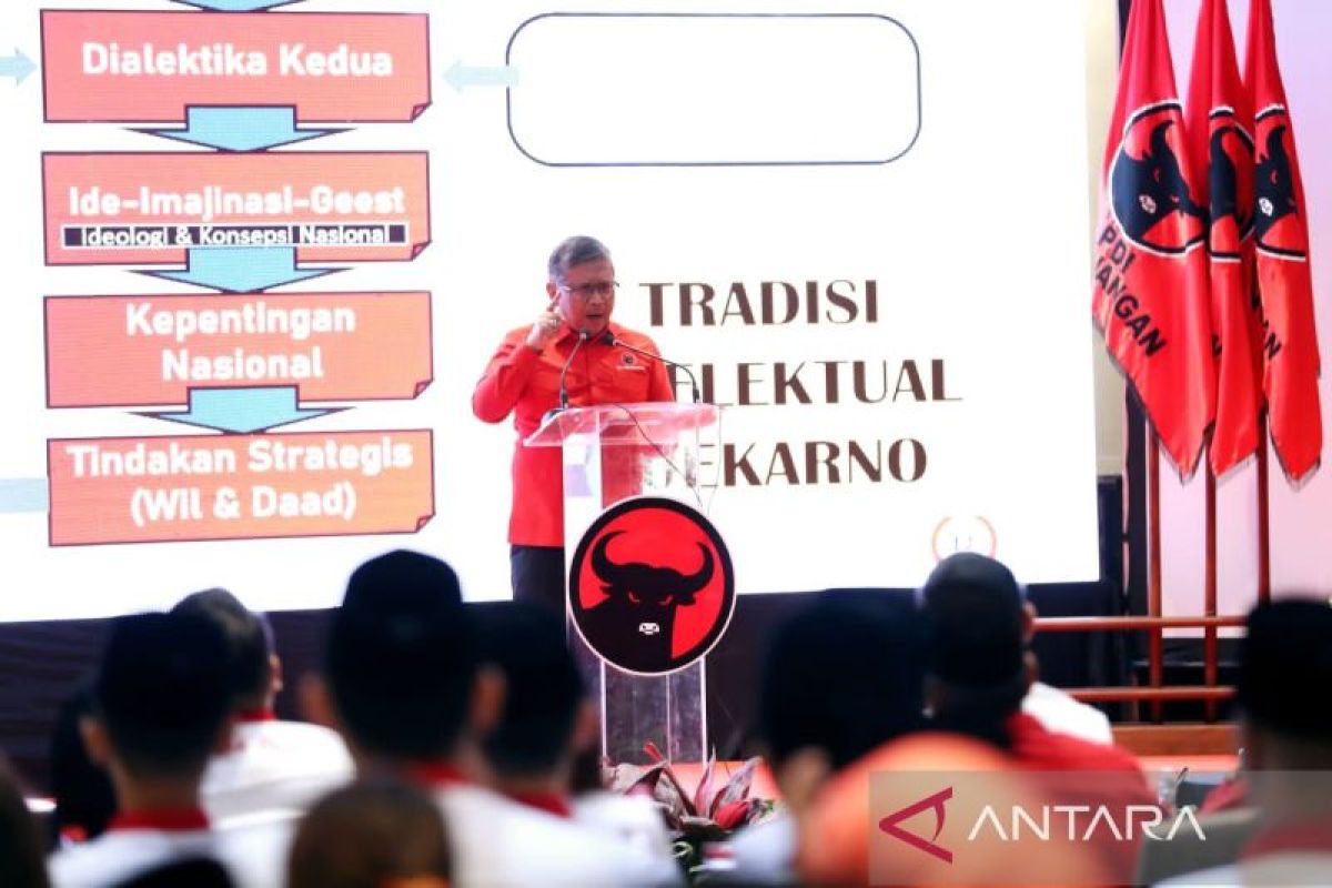 Hasto: Ambil inspirasi dari perjuangan Bung Karno untuk Pemilu 2024