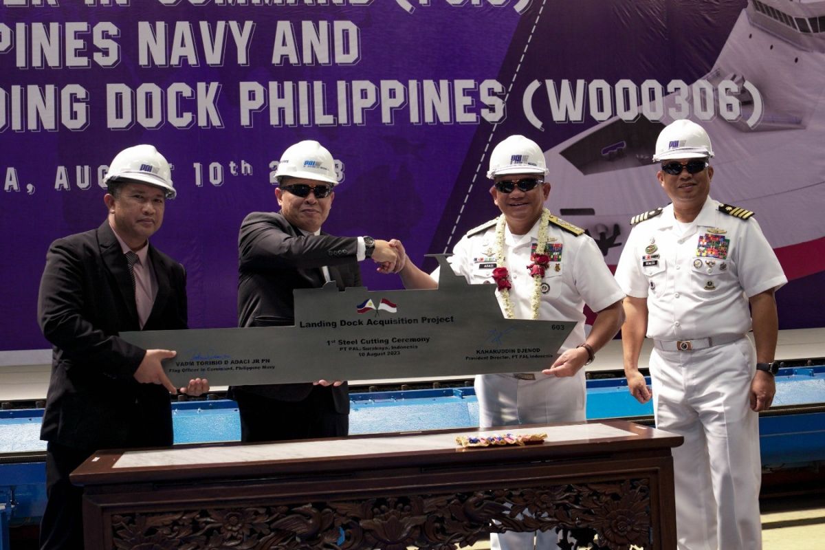 PT PAL ekspor lagi kapal perang ke Filipina