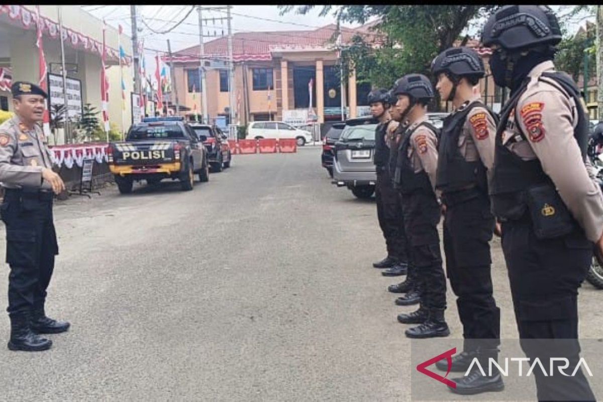 Jelang Pilkades, Polres Padangsidimpuan terjunkan tim patroli