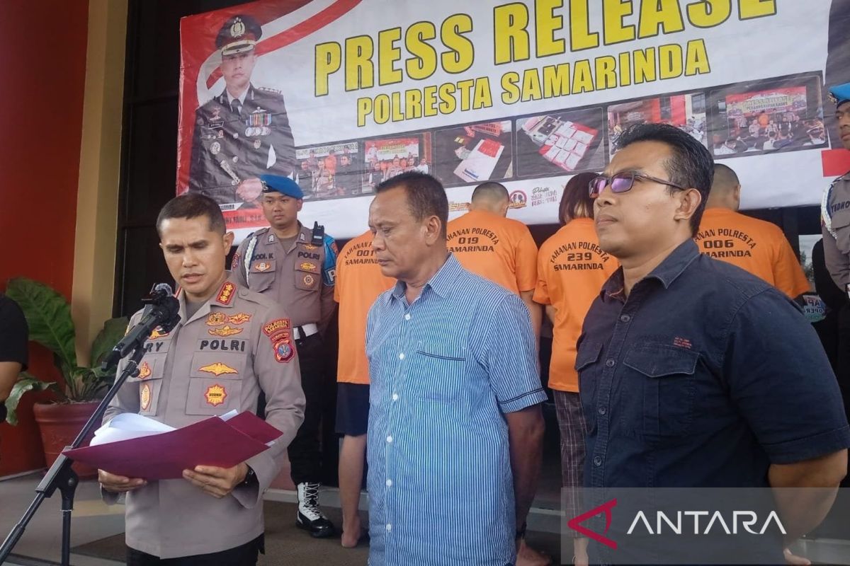 Polresta Samarinda ungkap pelaku jaringan narkotika