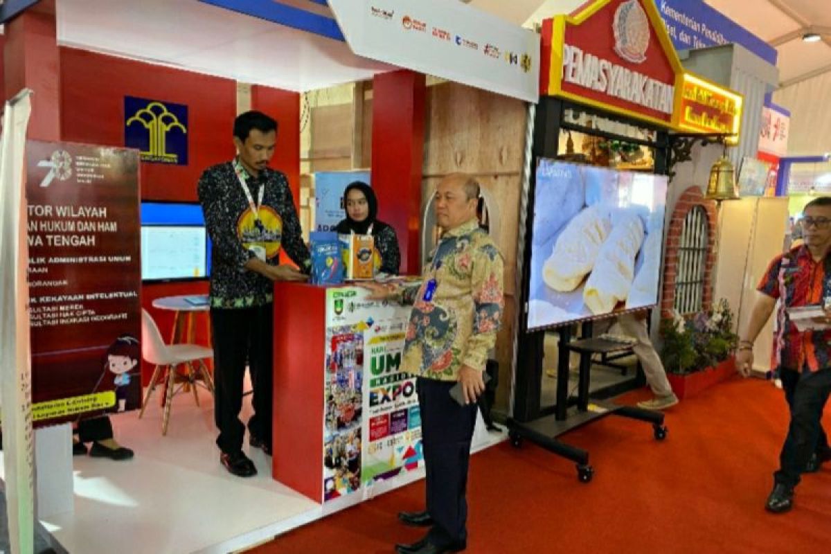 Kepala Kemenkumham Jateng hadiri UMKM Nasional Expo 2023 di Solo