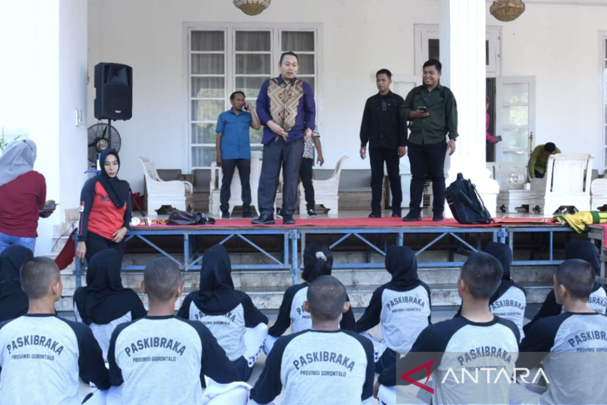 Paskibra Provinsi Gorontalo mulai jalani latihan