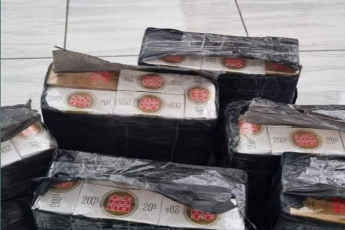 Bea Cukai Morowali Sita 110.000 Batang Rokok Ilegal