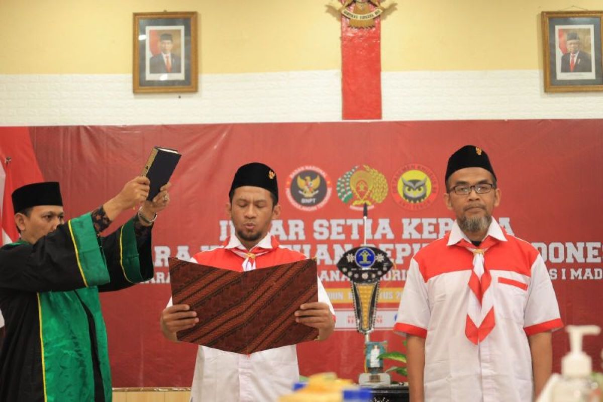 Kemenkumham Jatim catat 10 narapidana teroris berikrar setia NKRI selama 2023