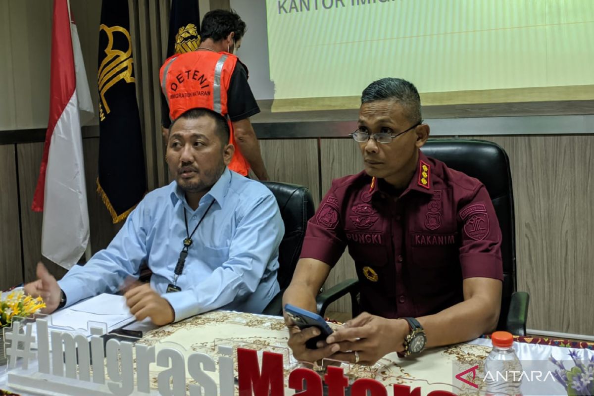 Kantor Imigrasi Mataram deportasi WNA Prancis langgar izin tinggal