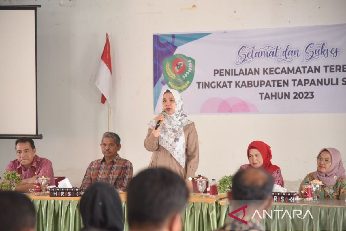 Sipirok masuk nominasi penilaian kecamatan terbaik tingkat Tapsel 2023