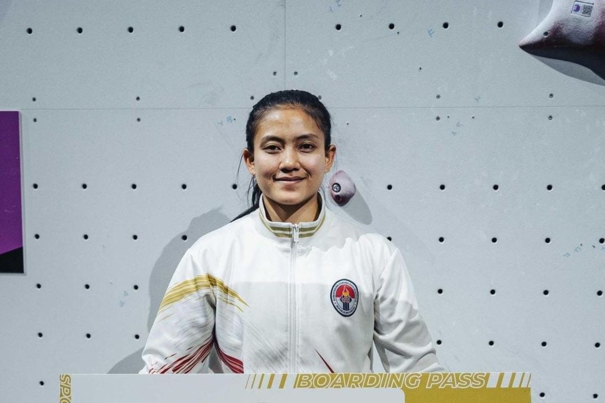Atlet panjat tebing Indonesia, Desak Made pecahkan rekor panjat tebing speed putri Asian Games