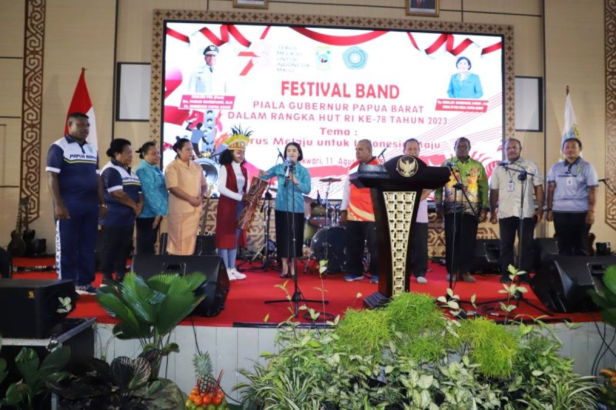 Pemprov-PKK Papua Barat gelar festival band bertema Indonesia Maju