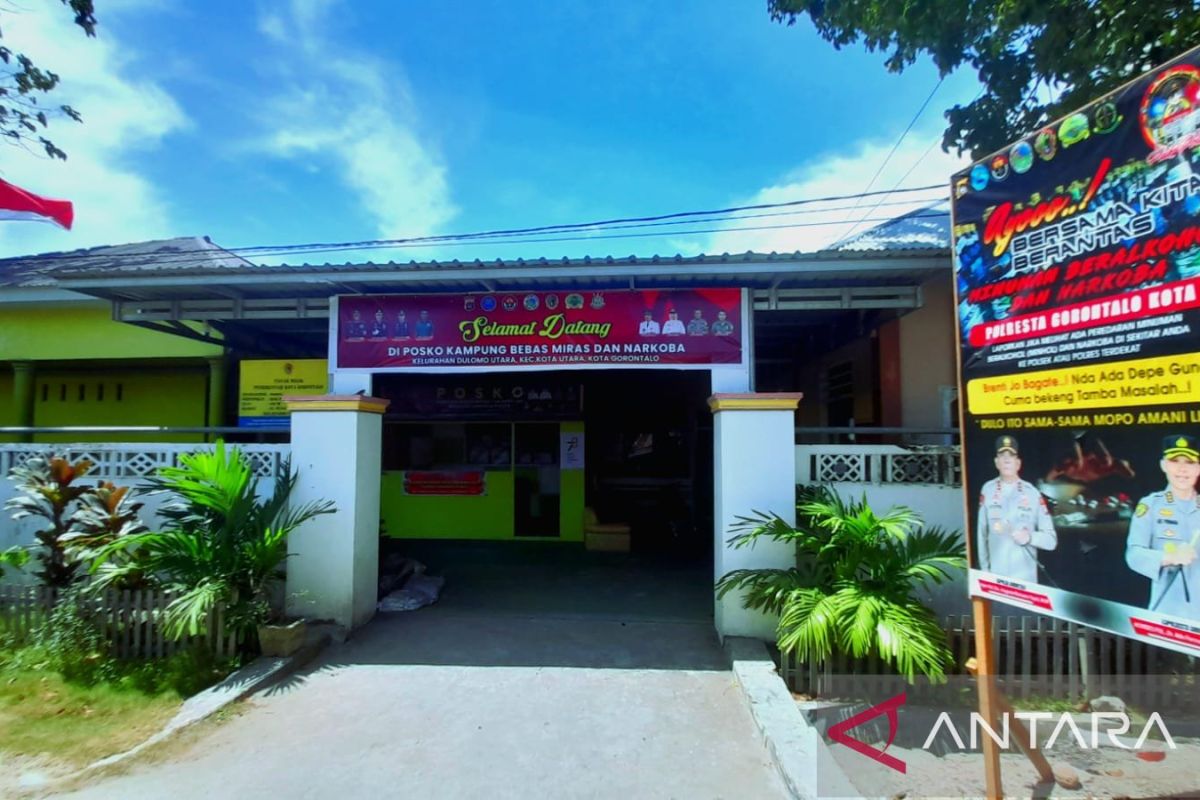 Polresta Gorontalo Kota membentuk kampung bebas narkoba
