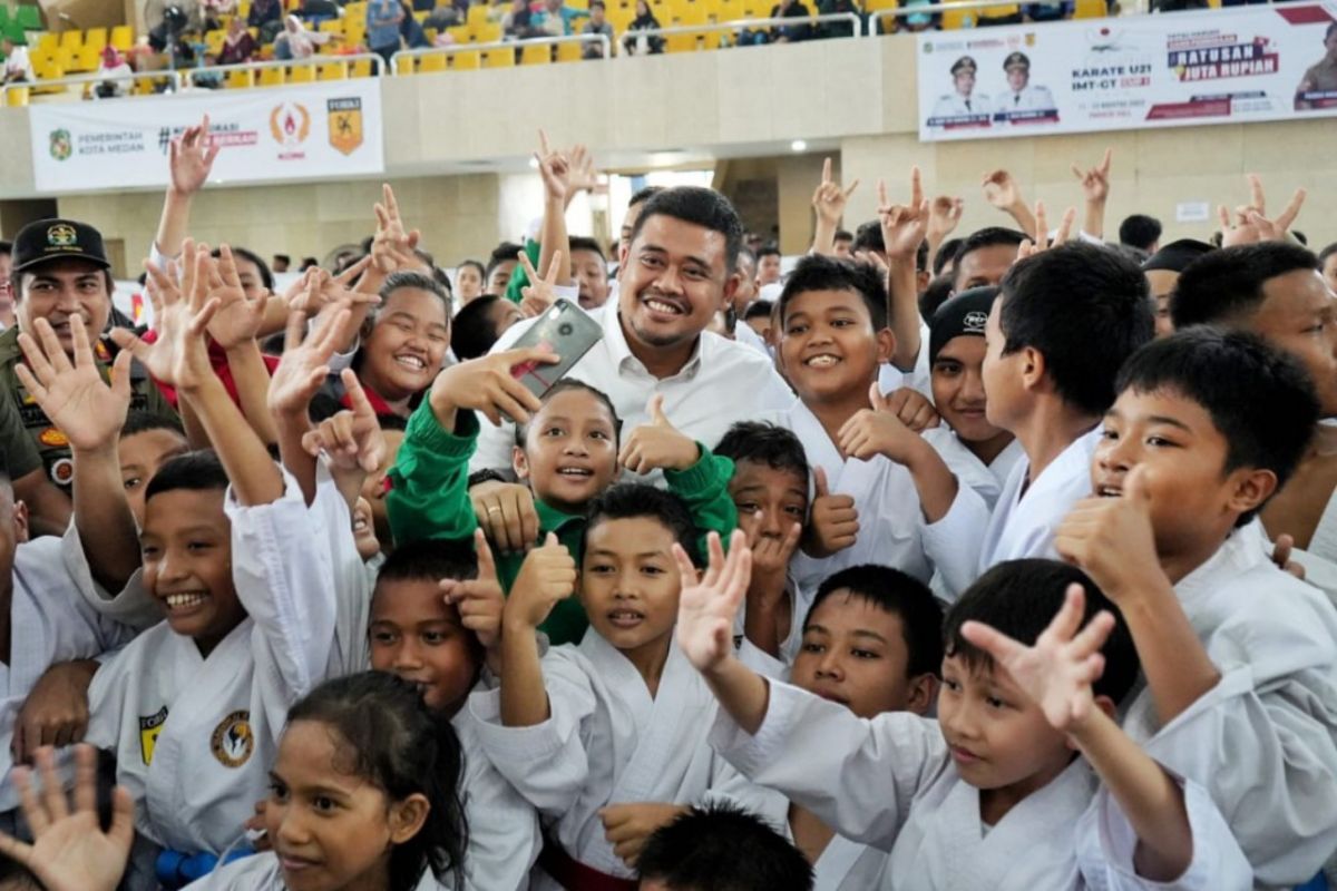 Wali Kota Medan berharap Kejuaraan Karate IMT-GT lahirkan atlet berprestasi
