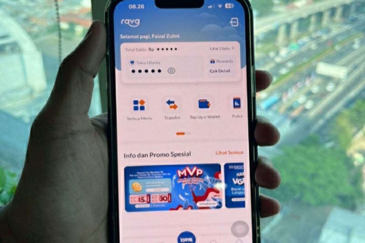 Transaksi di Bank Raya makin aman dan terintegrasi