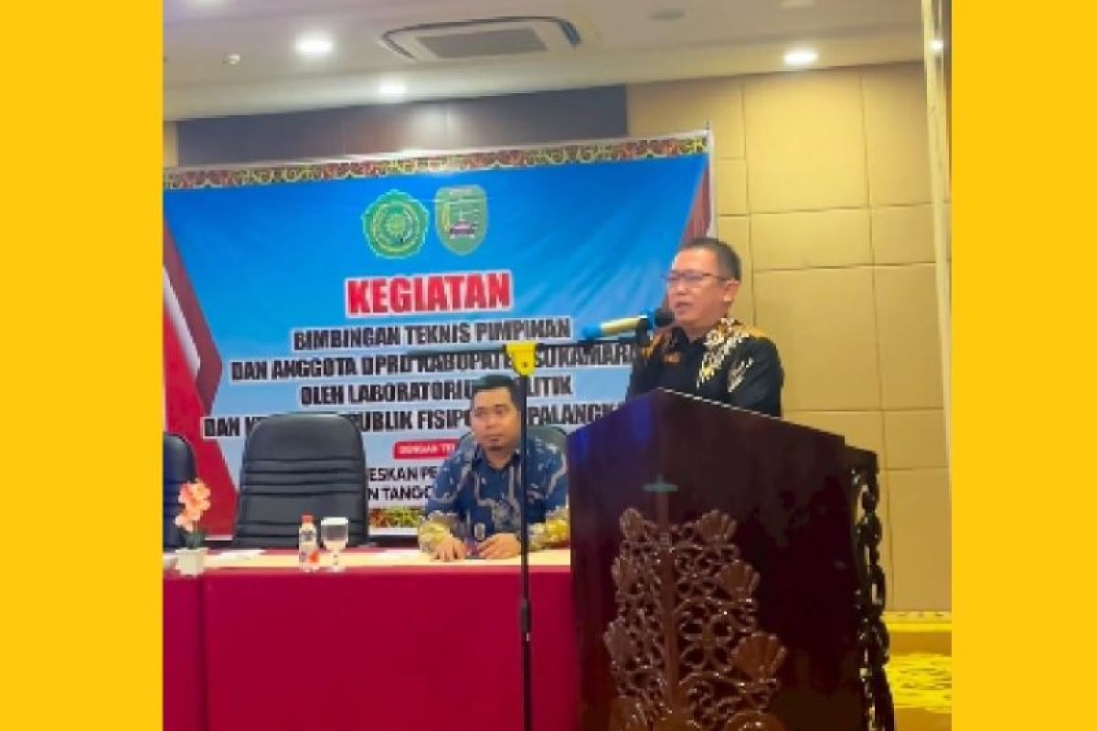 FISIP UMPR gelar Bimtek pimpinan dan anggota DPRD Kabupaten Sukamara