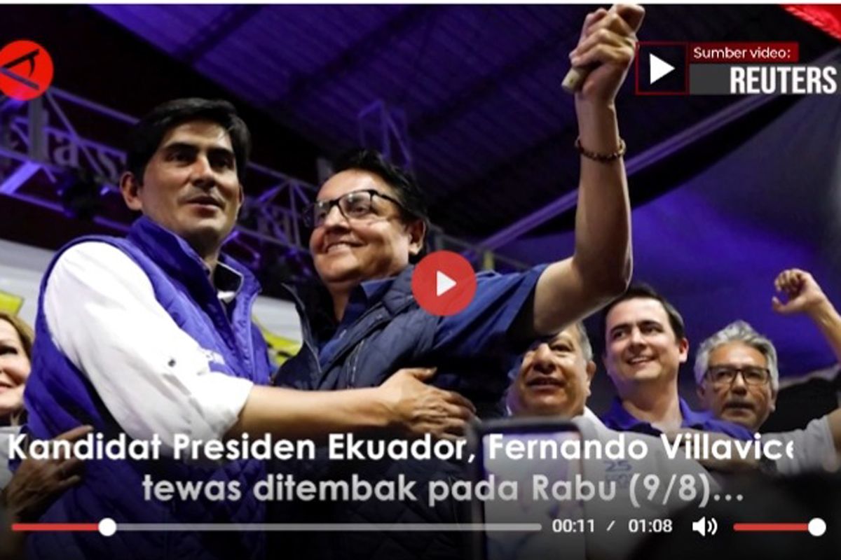 PBB kecam keras pembunuhan calon presiden Ekuador