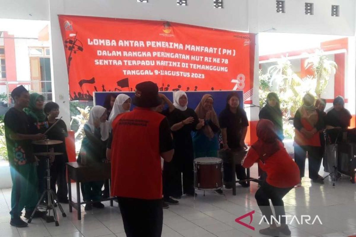 Lomba  Agustusan jadi terapi bagi disabilitas di Sentra Terpadu Kartini